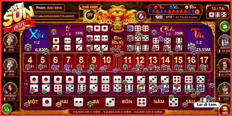 Tài Xỉu MD5 Tại Sunwin - Chi Tiết Luật Cược Và Tỷ Lệ 4 Cơ chế nhân thưởng trong Tài xỉu MD5 tại Sunwin