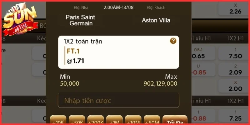 Định dạng hình thức cá độ kèo châu Âu