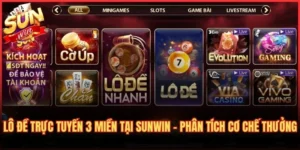 Lô Đề Trực Tuyến 3 Miền Tại Sunwin